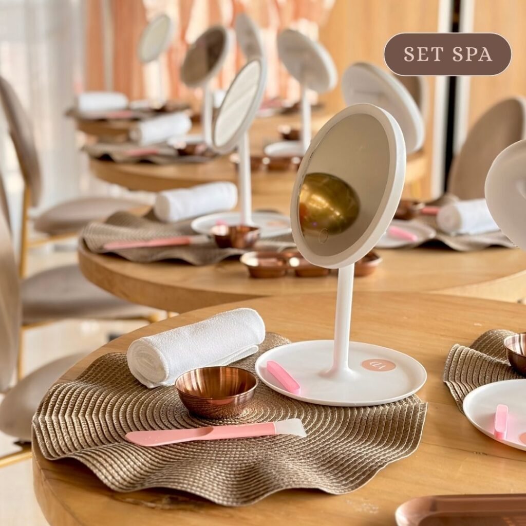 Alquiler de 10 Set de Spa Facial para Eventos
