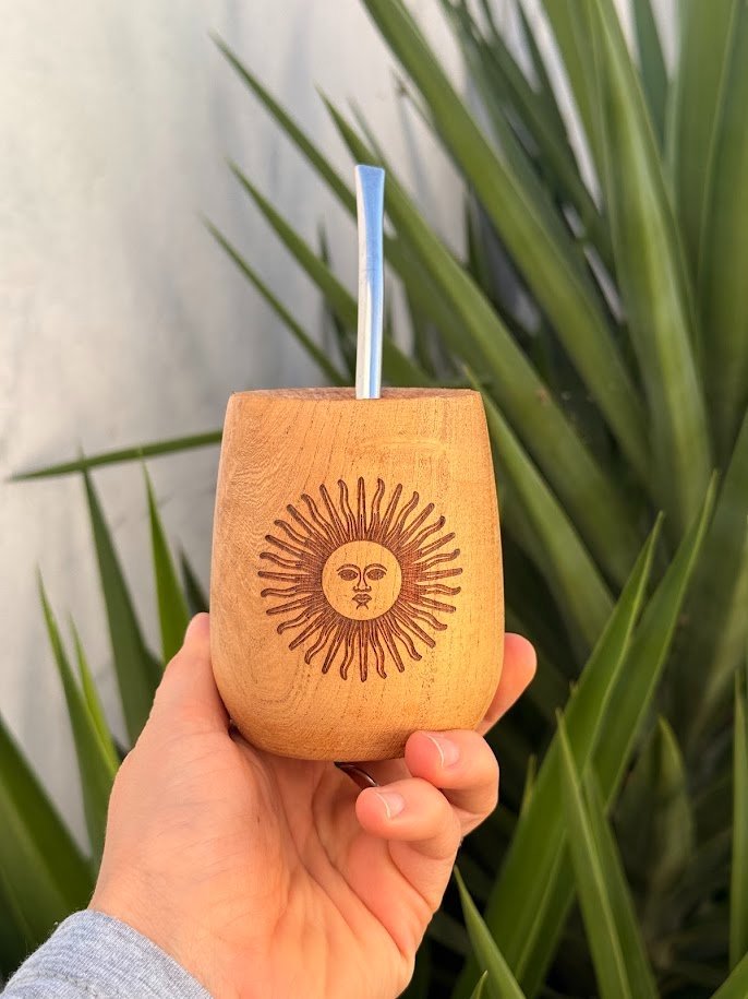 Mate con bombilla + grabado personalizado
