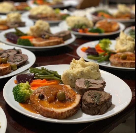 Cena al plato
