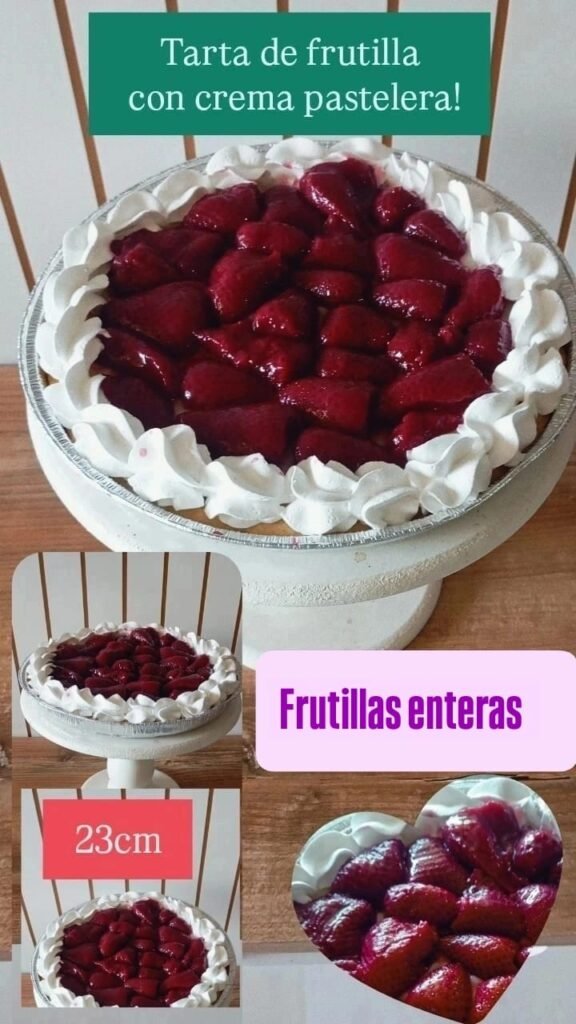 Tarta de frutillas