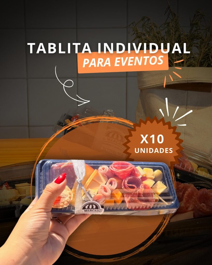 10 Tablitas individuales para eventos