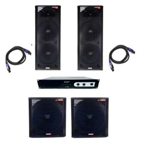 Sonido e iluminación hasta 50 personas